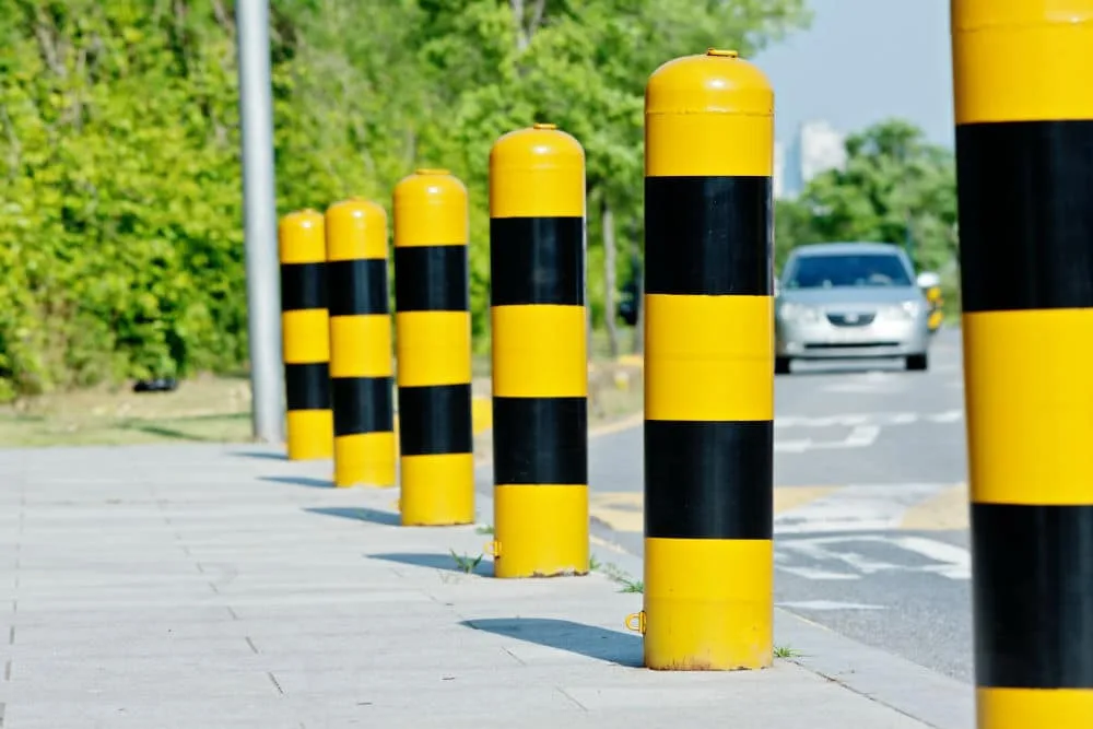 steel bollards