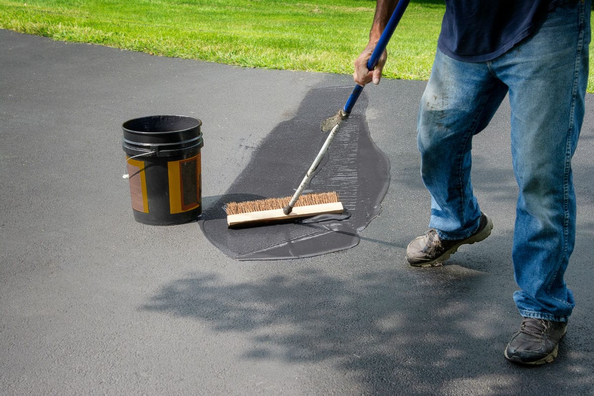 concrete driveway sealer