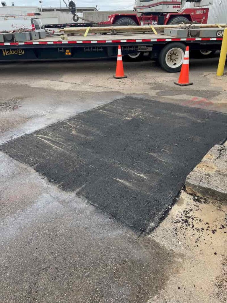 Pothole finish repair