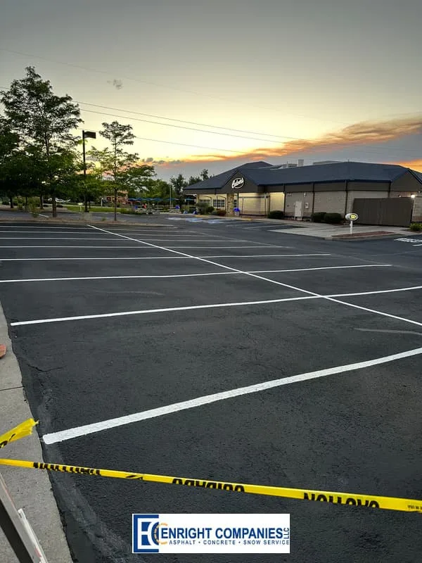 parking lot striping