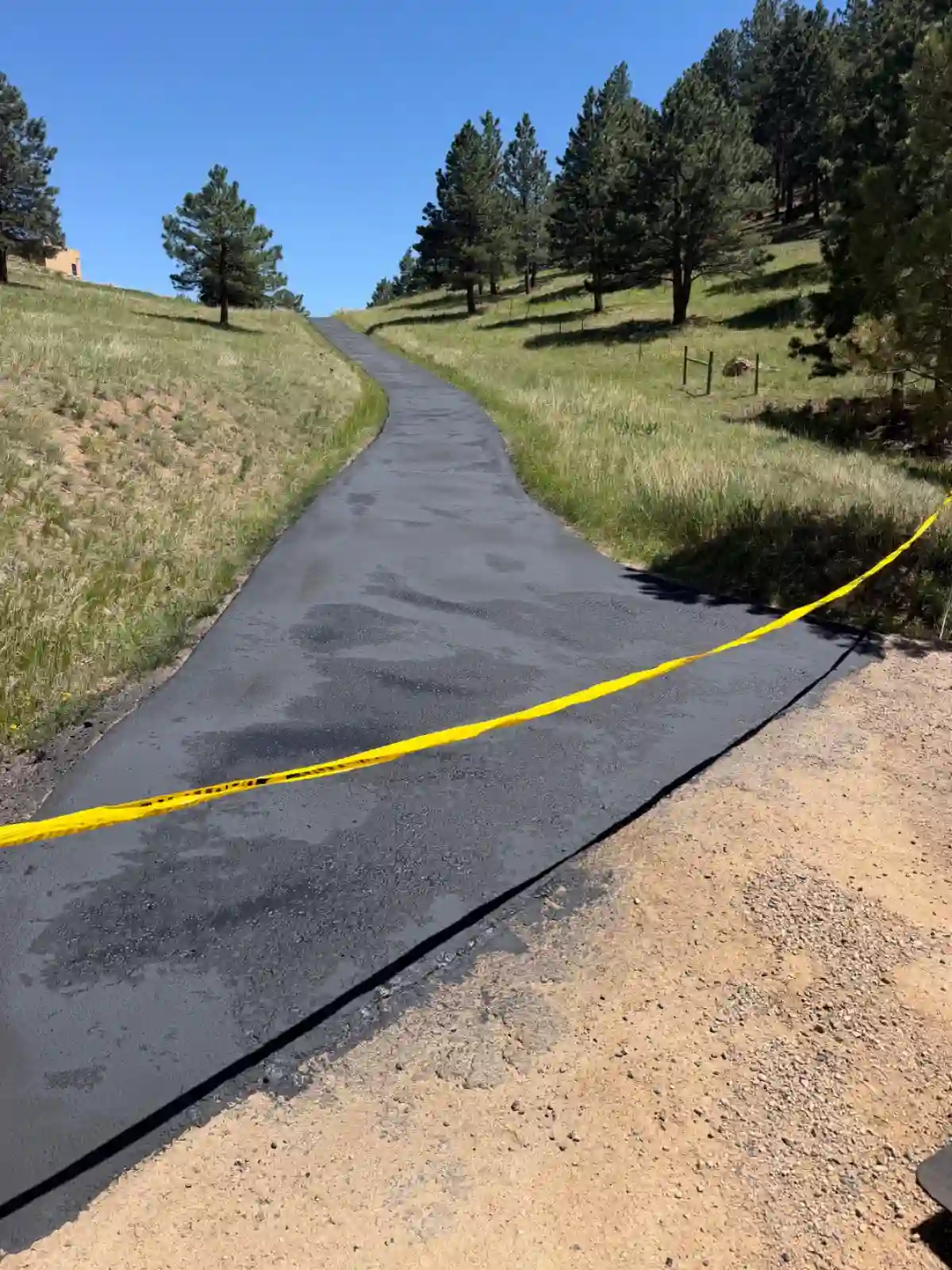 Sealcoating on Poorman Dr, Boulder, CO