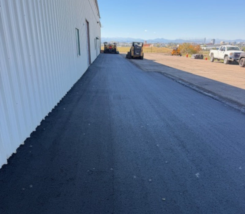 Centennial Airport regrading and repaving